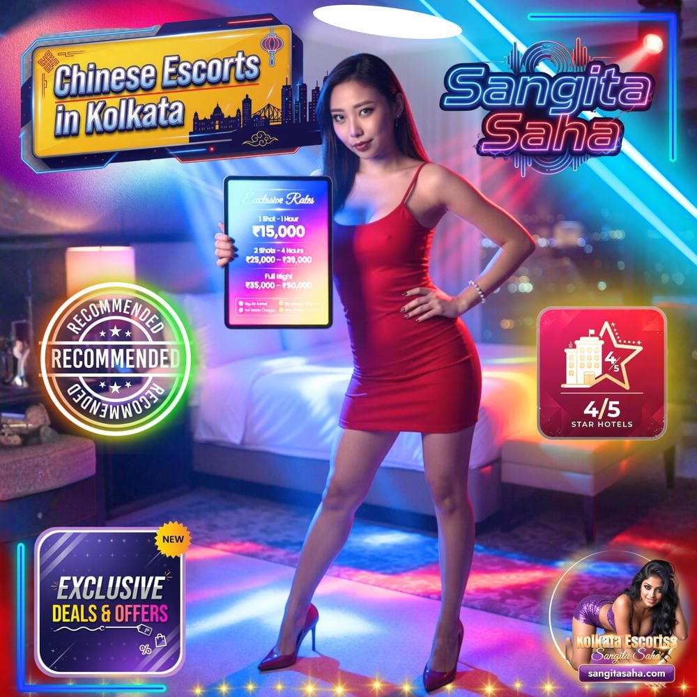 Chinese Escorts in Kolkata - Neon Sign