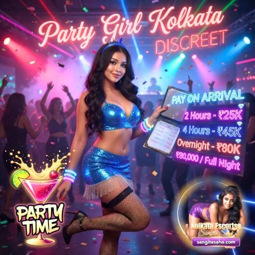 Party Girls Kolkata - Neon Sign